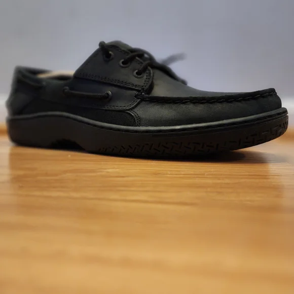 Sperry Men's Black Boat Shoes - Picture 2 of 7